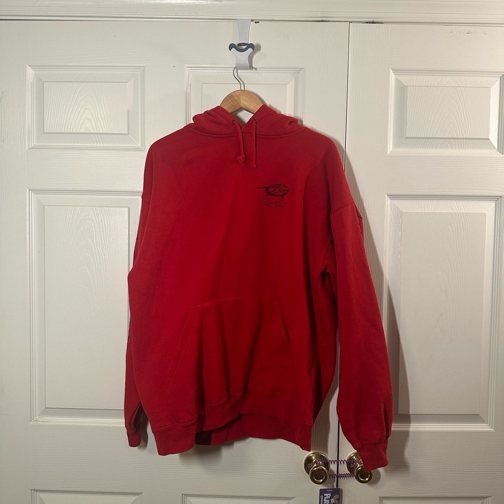 Malibus Surf Shop Red Hoodie XL